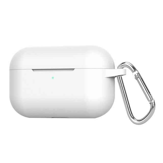 

Силиконовый кейс с карабином для для Airpods Pro