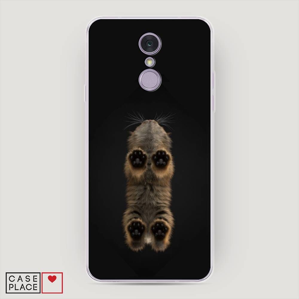 

Чехол Awog на LG Q7 (Plus, Alpha) "Кошачьи лапки", Черный, 83550-1
