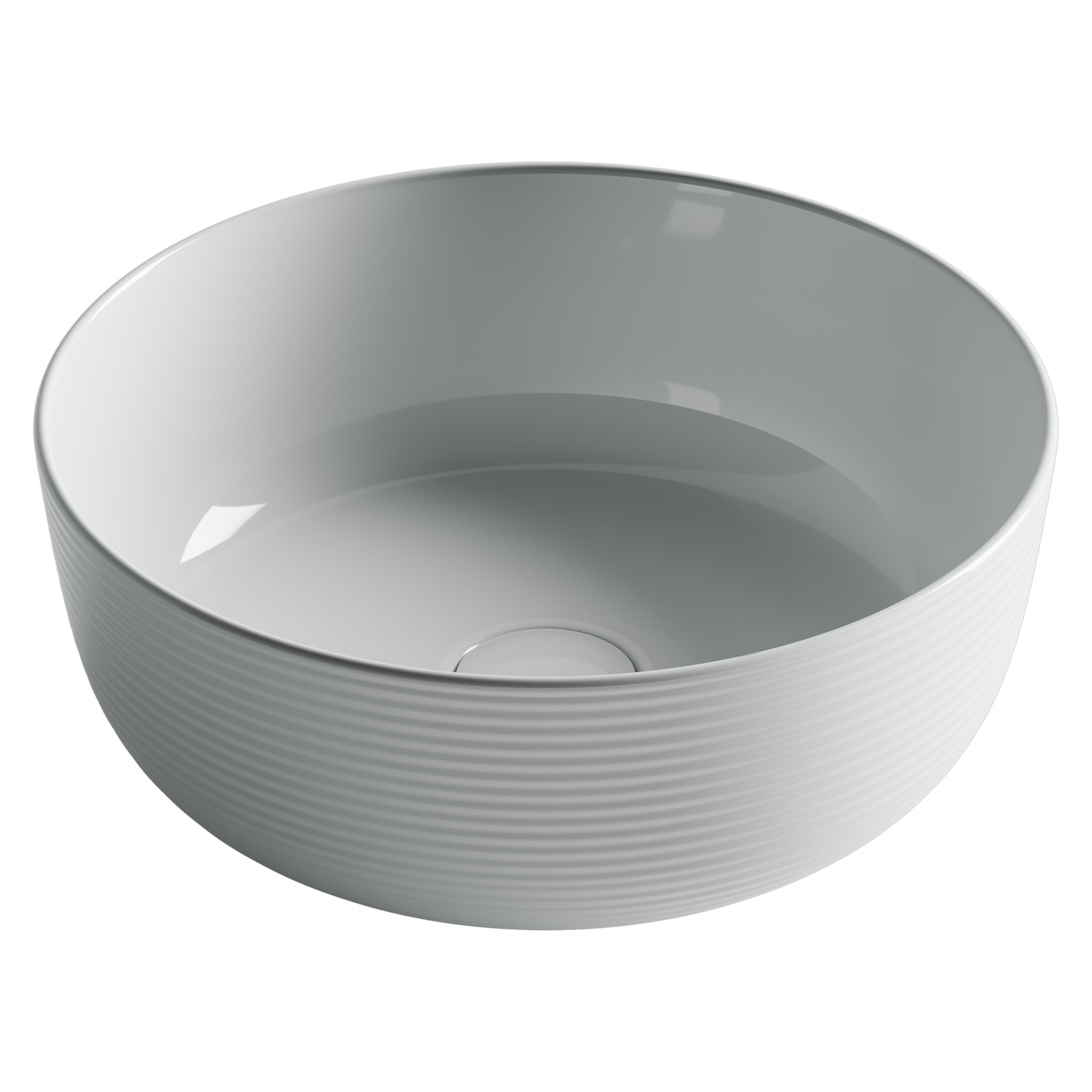 

Раковина накладная круглая Ceramicanova ELEMENT CN6073, 36 см, цвет белый