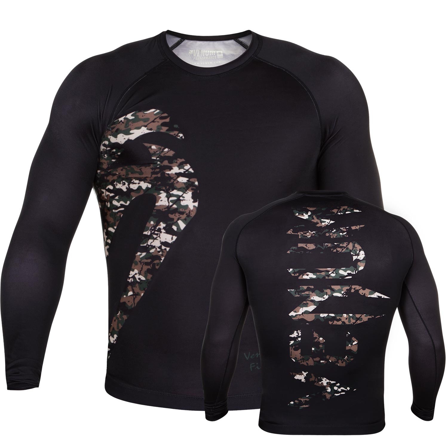 

Рашгард Venum Original Giant Jungle camo black XXL, Original Giant