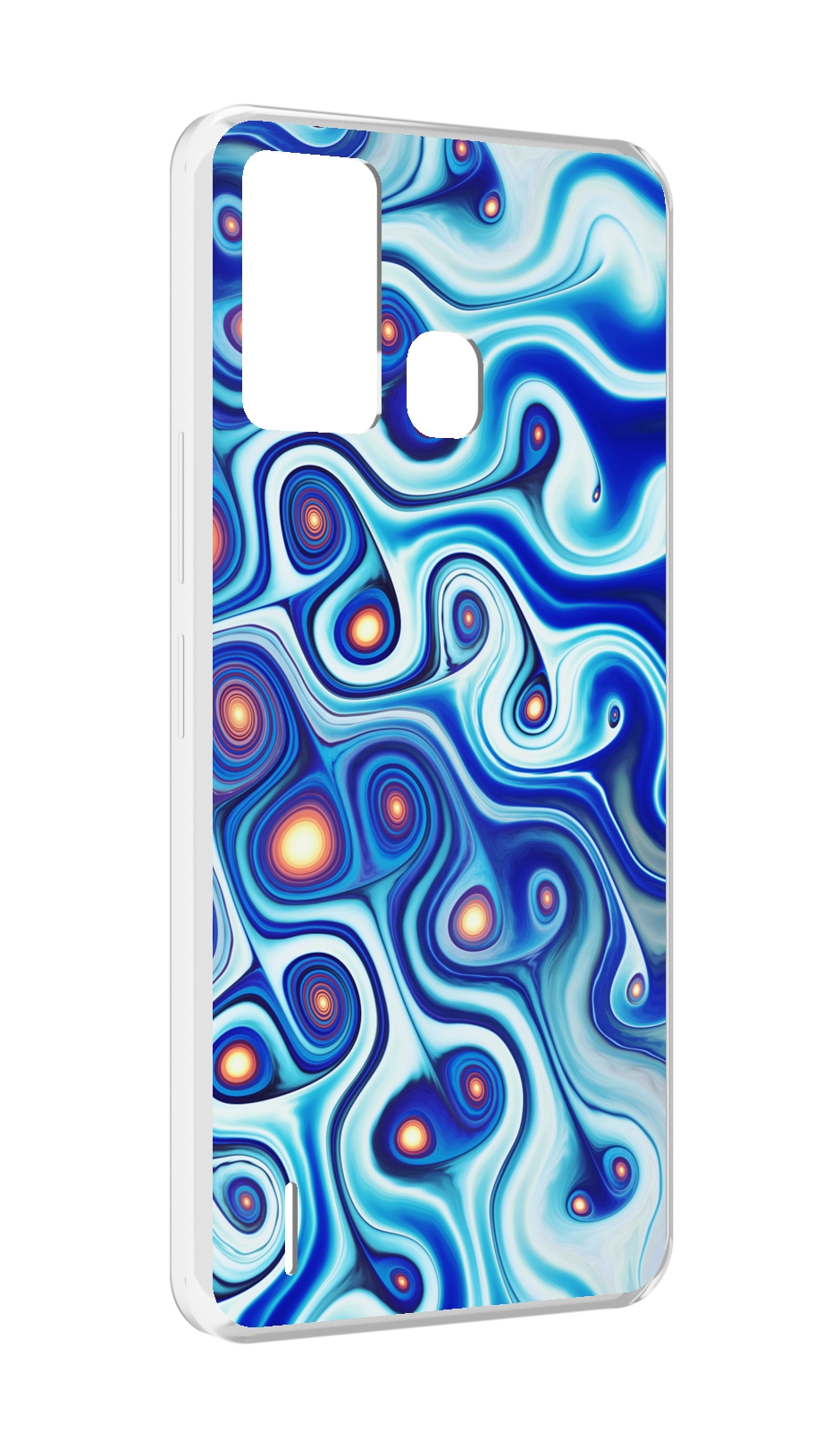 

Чехол MyPads абстрактная-текстура для ITEL S16 / ITEL Vision 1 Pro, Прозрачный, Tocco