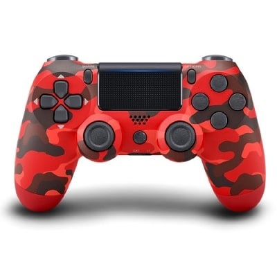 

Геймпад NoBrand DualShock 4 для Playstation 4 Красный камуфляж (Не оригинал), DualShock 4