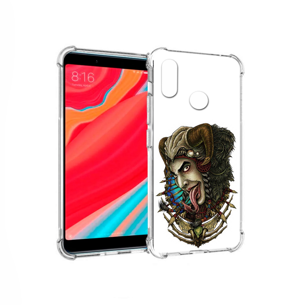 

Чехол MyPads Tocco для Xiaomi Redmi S2 длинный язык (PT111025.312.330), Прозрачный, Tocco