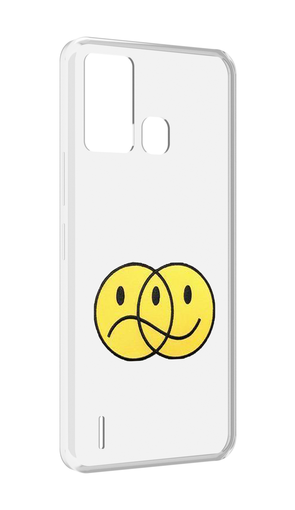 

Чехол MyPads Хиппи для ITEL S16 / ITEL Vision 1 Pro, Прозрачный, Tocco