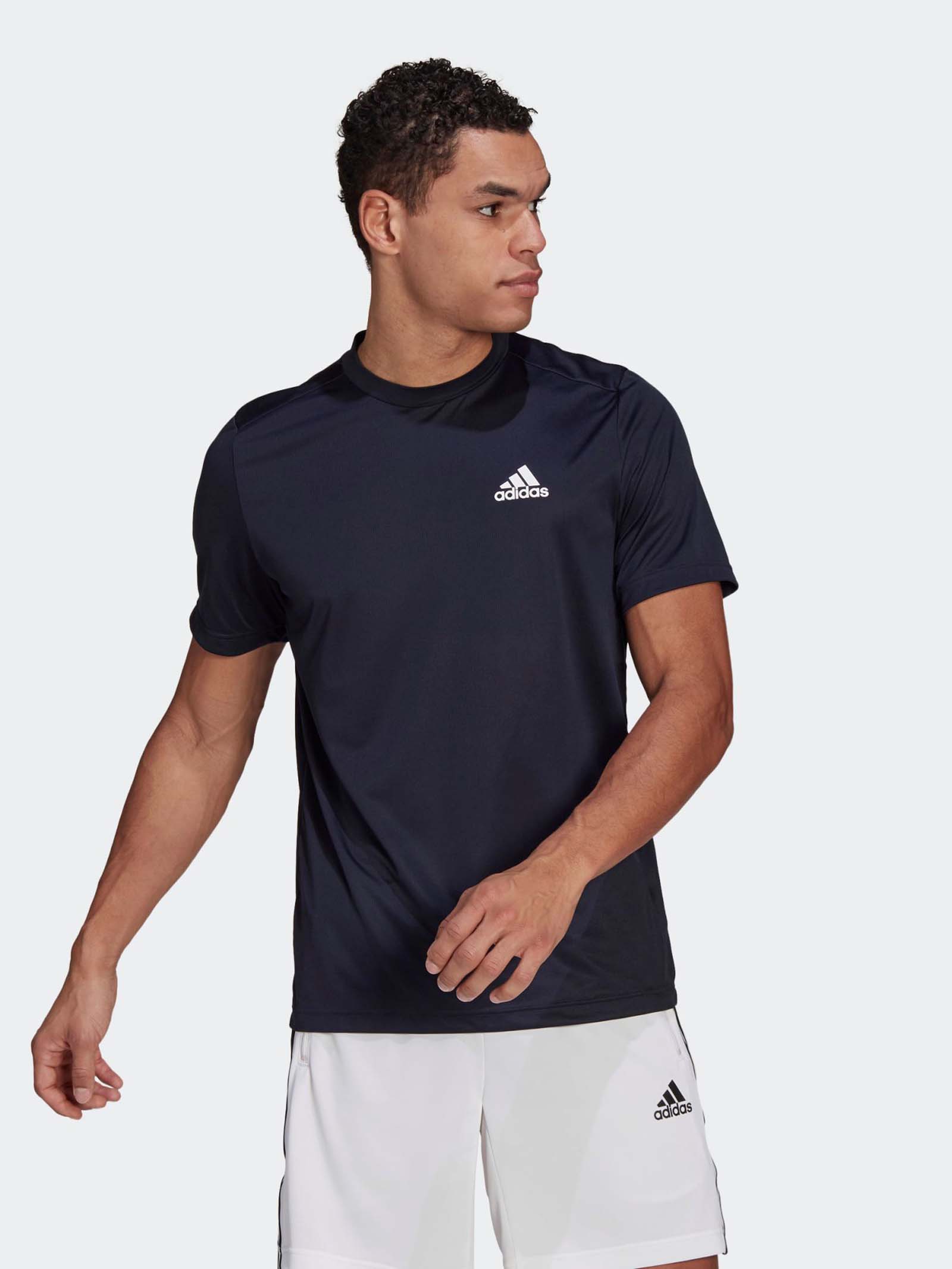 

Футболка мужская Adidas Designed 2 Move Plain синяя M, Синий, Designed 2 Move Plain