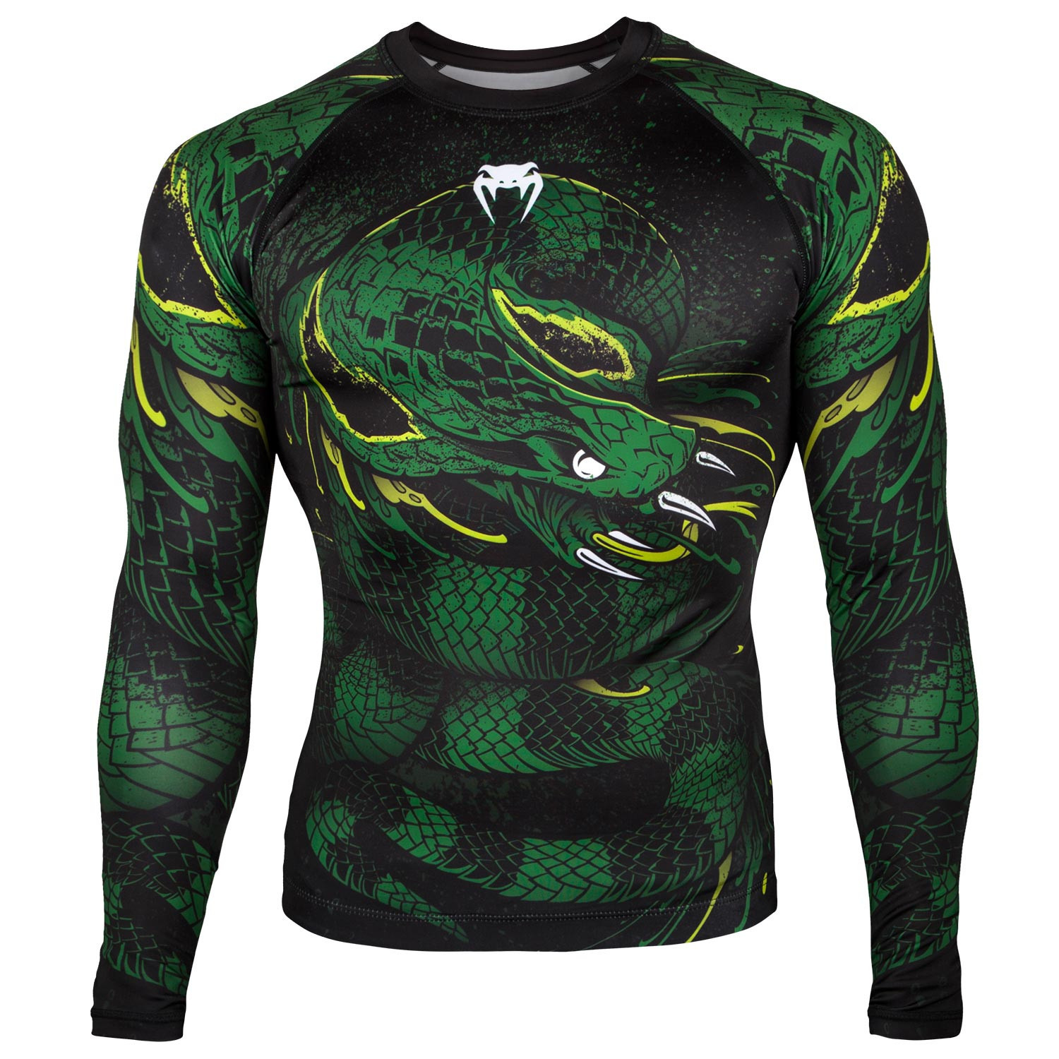 

Рашгард Venum Green Viper black-green S, Green Viper