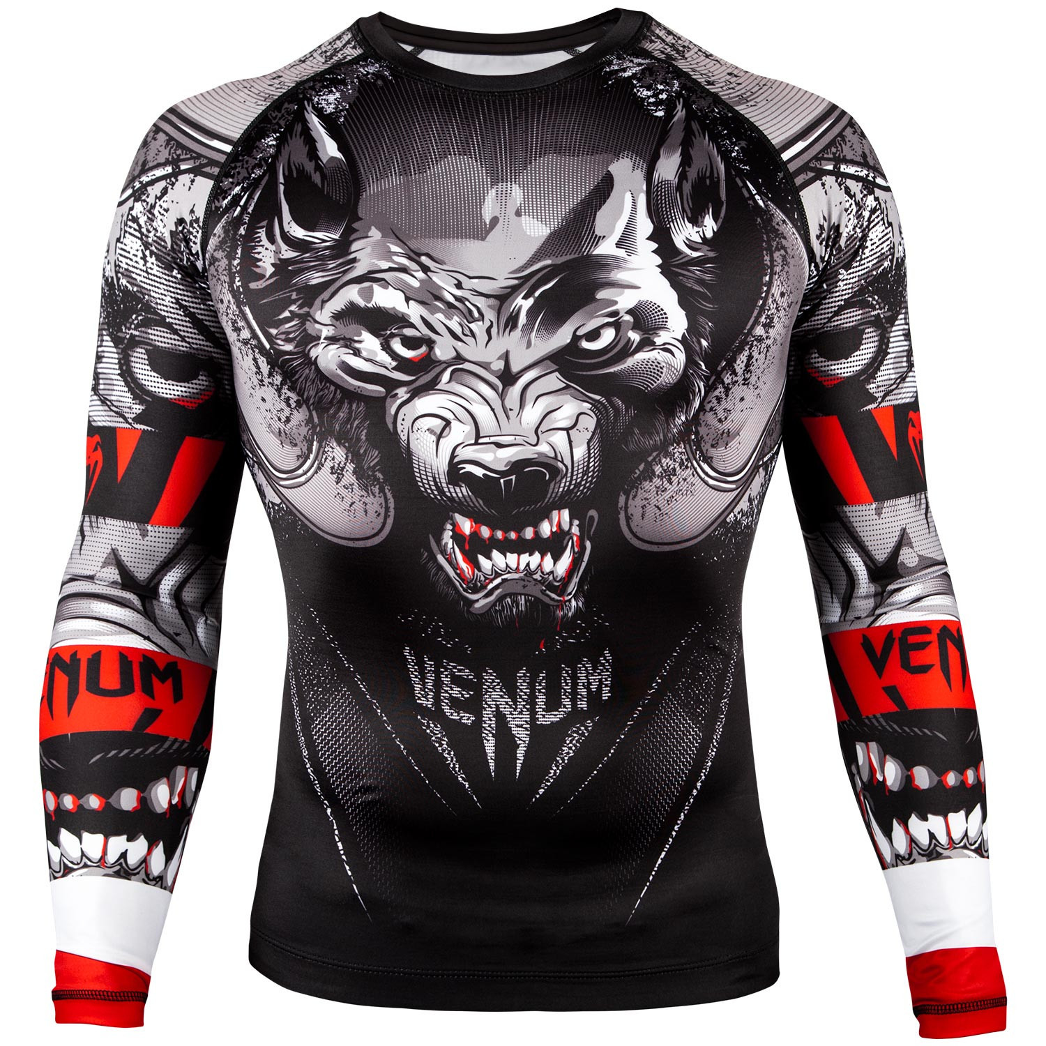 

Рашгард Venum Werewolf black-grey S, Gladiator 3.0