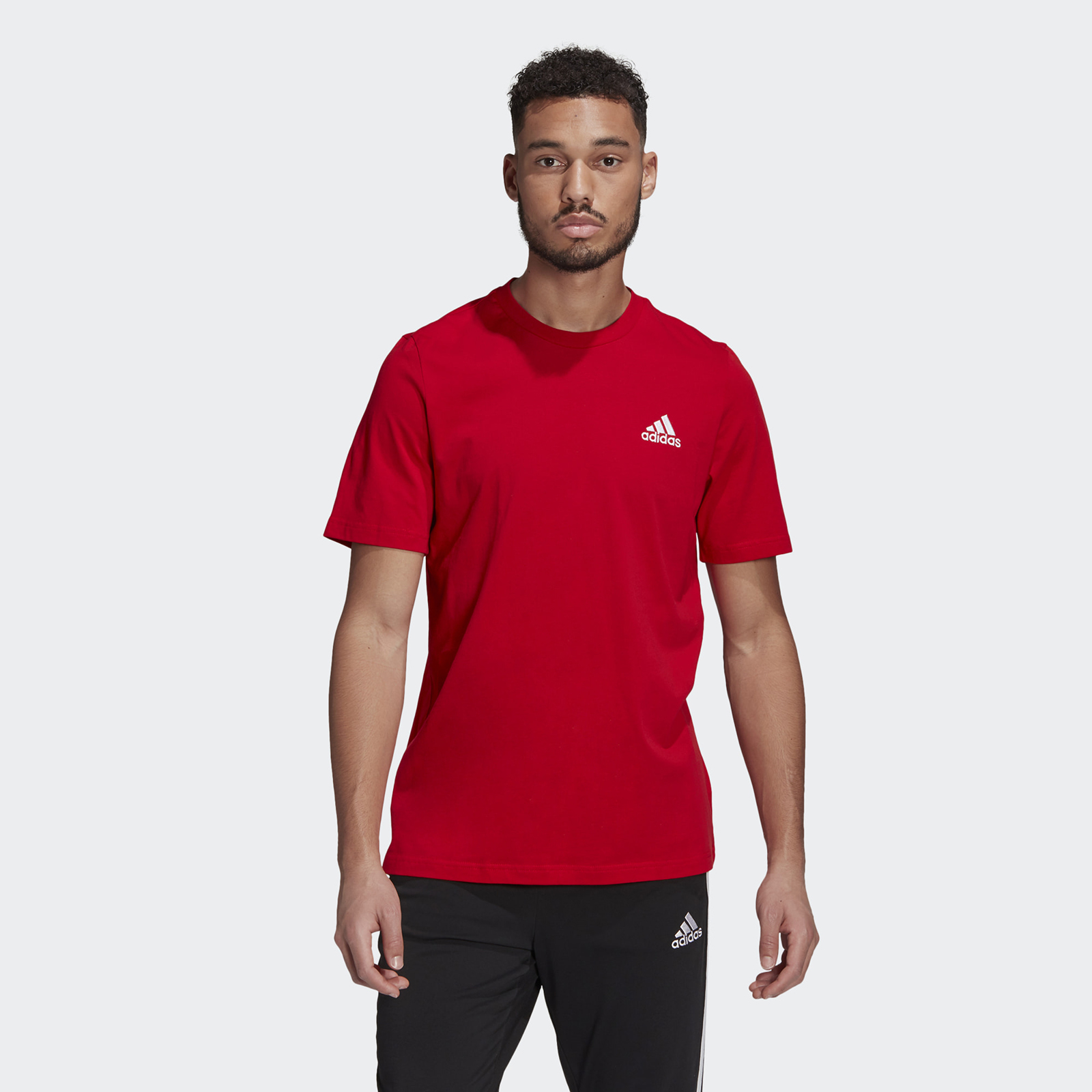 

Футболка мужская M SL SJ T Adidas красная L, M SL SJ T
