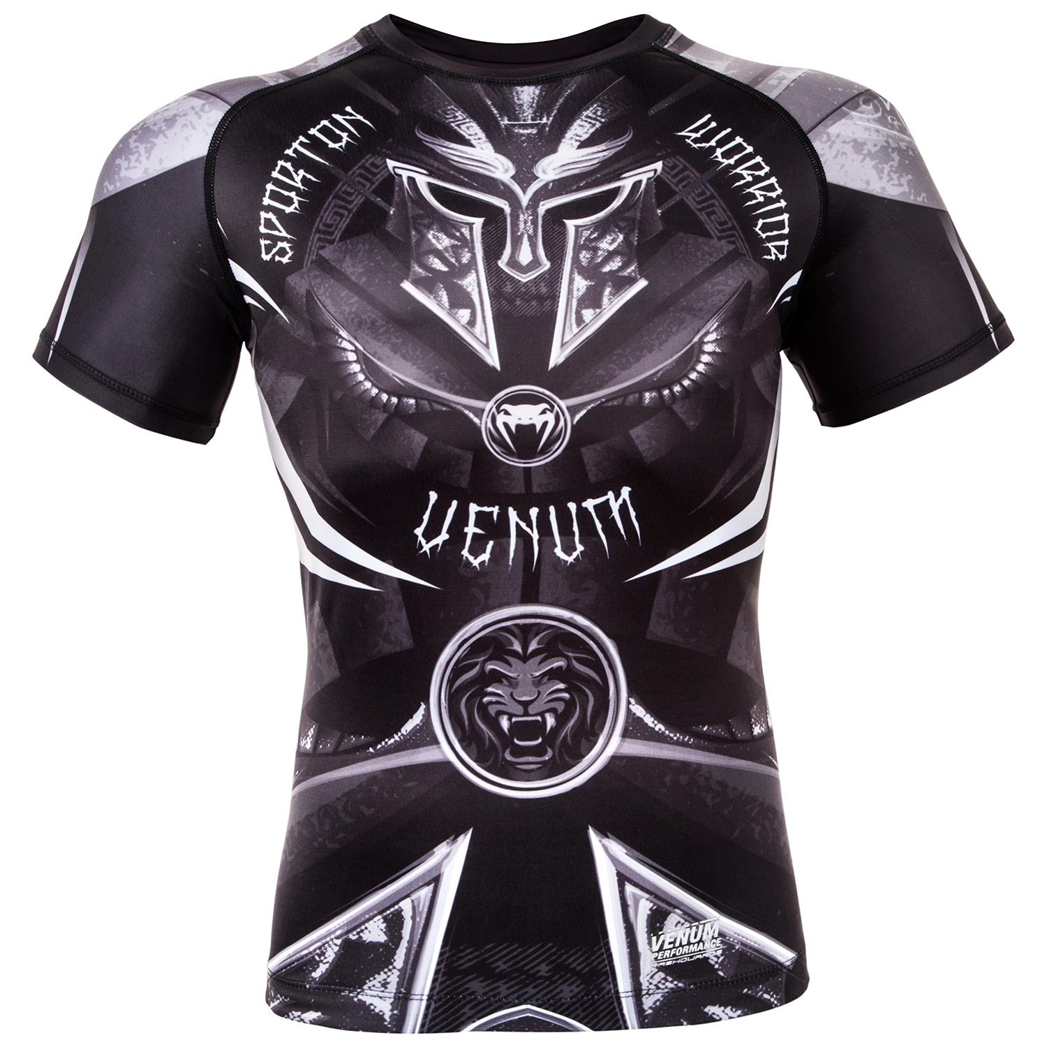 

Рашгард Venum Gladiator 3.0 black- white S, Gladiator 3.0