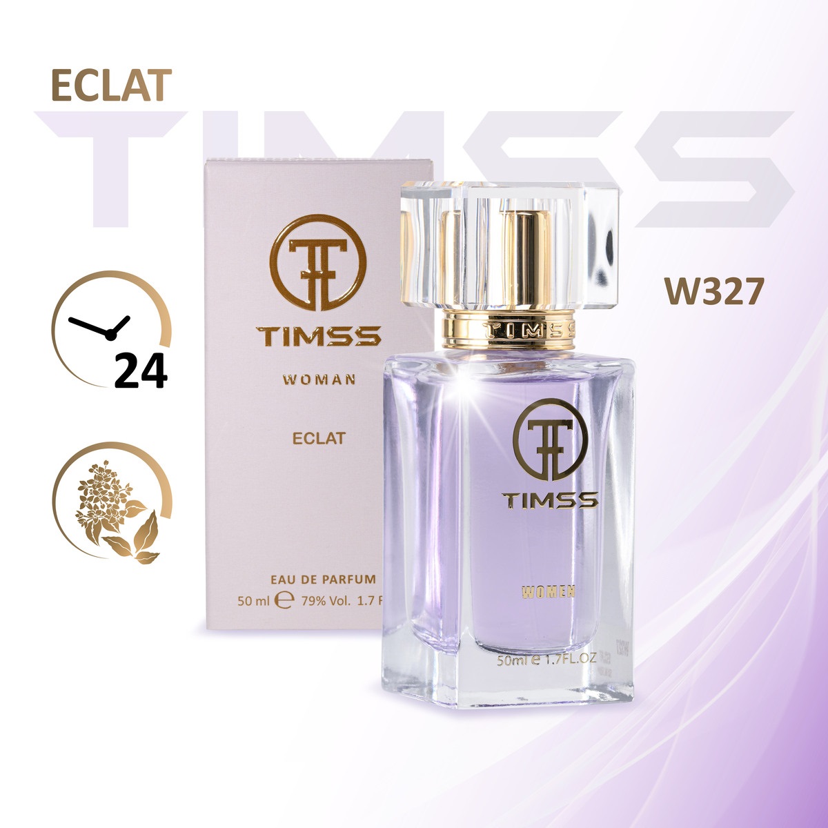 Духи женские Timss Eclat по мотивам Eclat Lanvin 50 мл