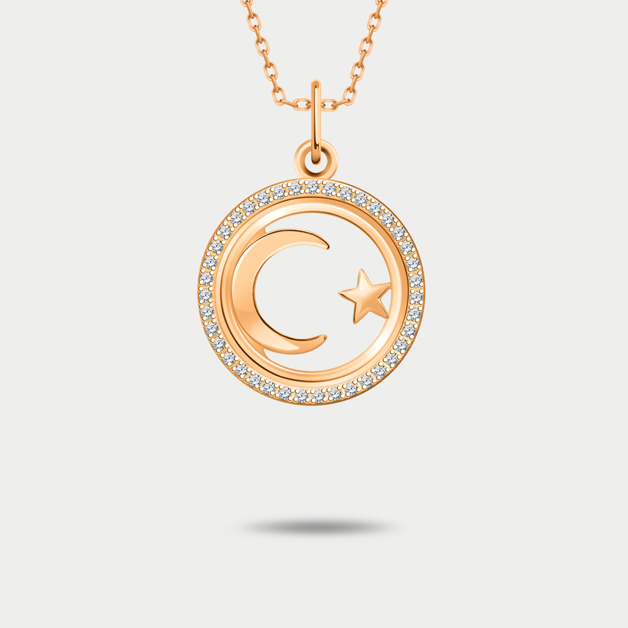

Подвеска из золота с фианитом GOLD CENTER 3358, 3358