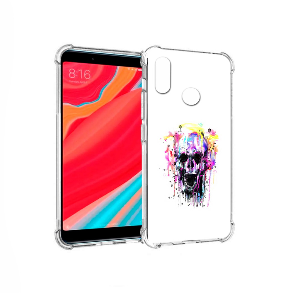 Чехол MyPads Tocco для Xiaomi Redmi S2 граффити череп (PT111025.312.298)