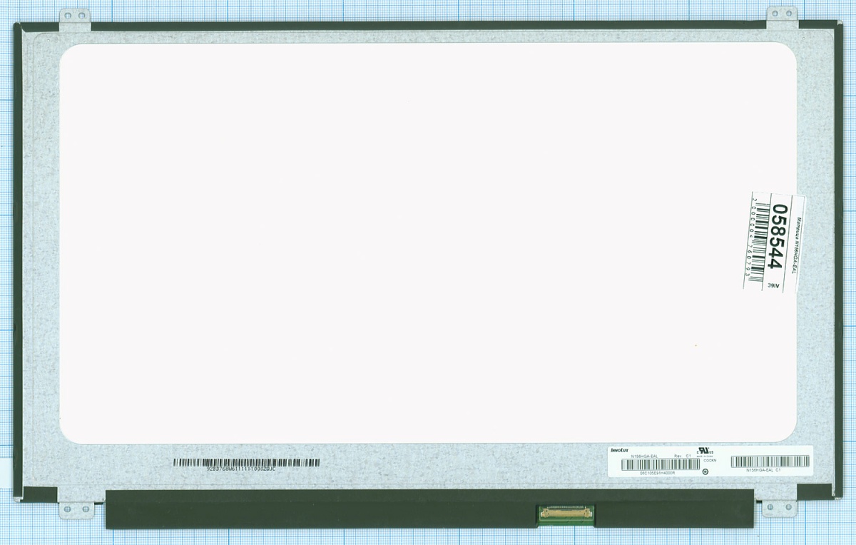

Матрица OEM для ноутбука N156HGA-EAL (100158544V), совместимая с p/n: N156HGA-EAL