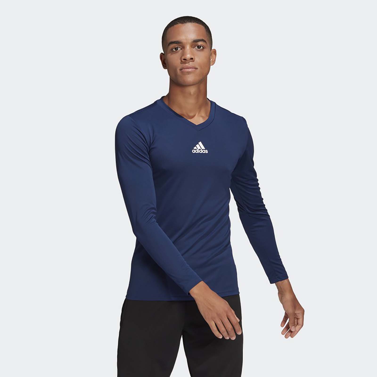 

Лонгслив мужской TEAM BASE TEE Adidas синий S, TEAM BASE TEE