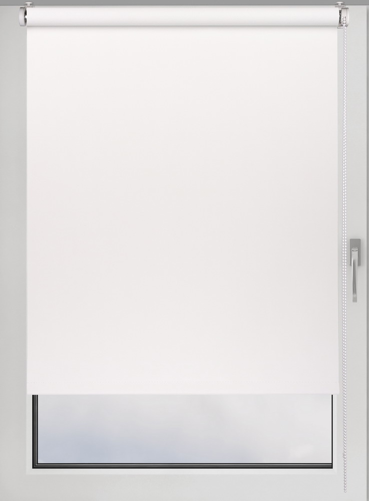 

Рулонная штора Prakto Blackout Color, 55x160 см, белый, 8314153, Blackout Color