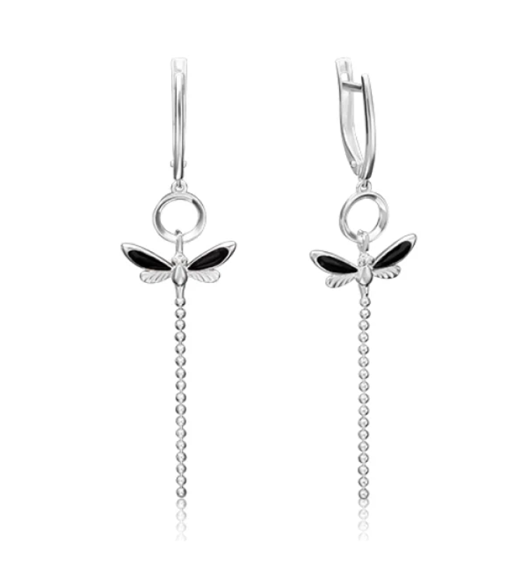 

Серьги подвески из серебра PLATINA jewelry 02-4642-03-000-0200-71, 02-4642-03-000-0200-71