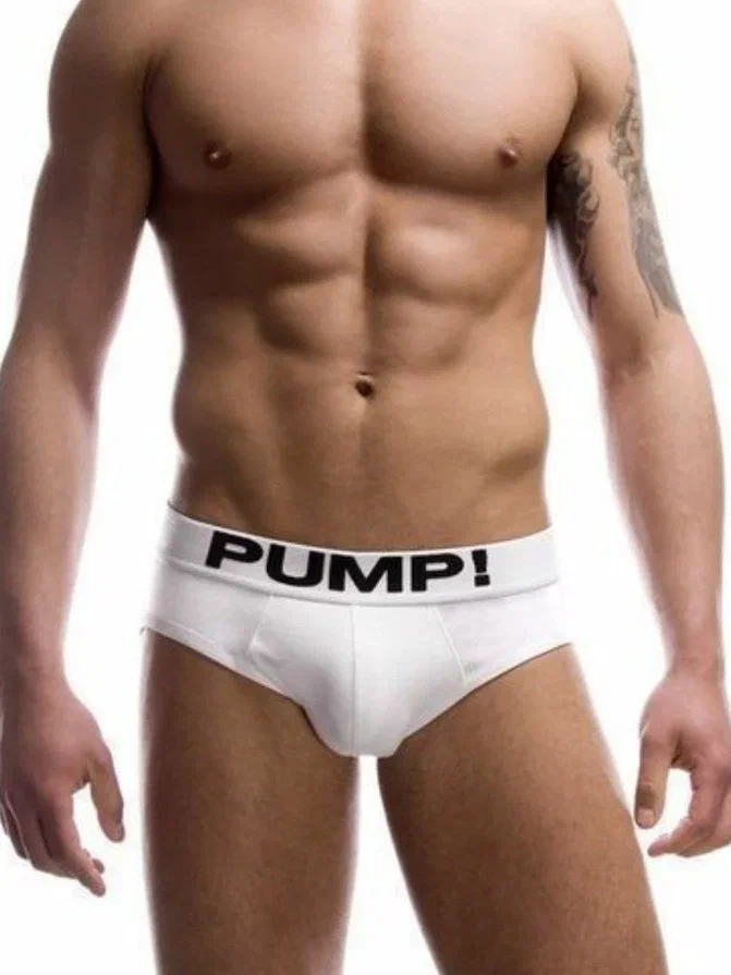 

Трусы мужские PUMP! PU014 белые L, Белый, PU014