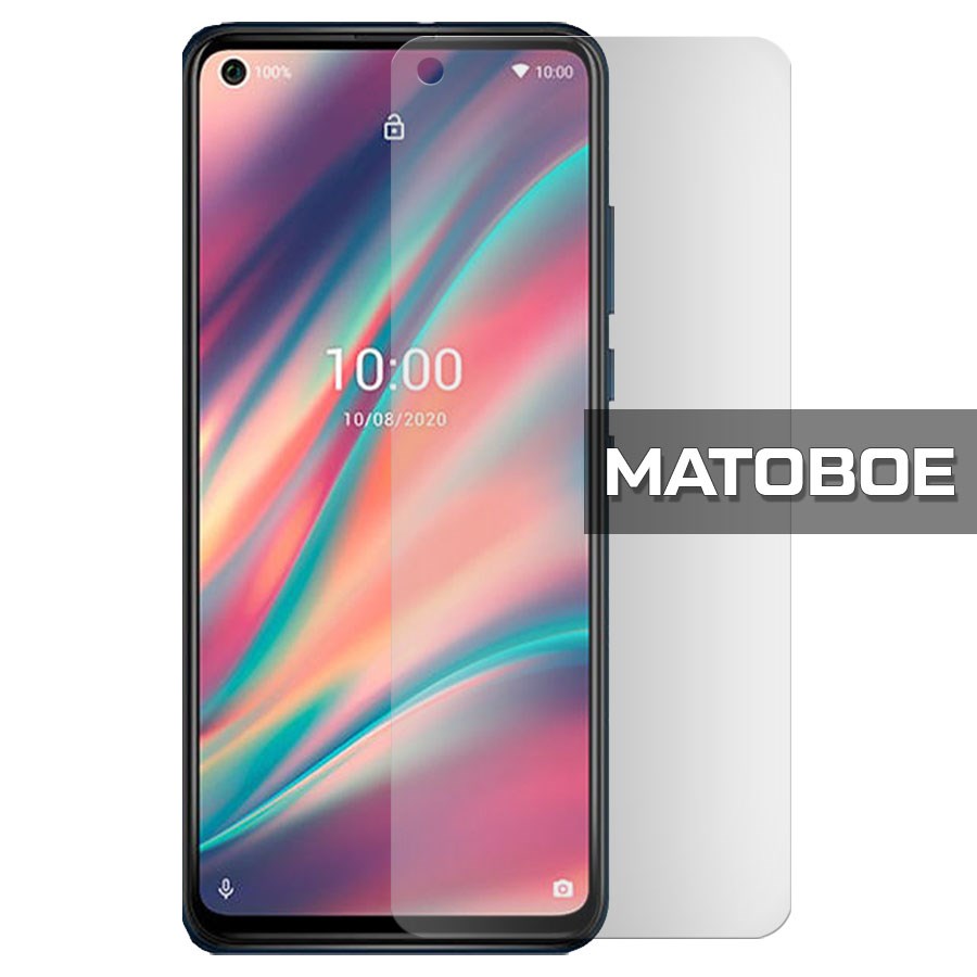 

Стекло защитное гибридное Матовое Krutoff для Wiko View 5 Plus