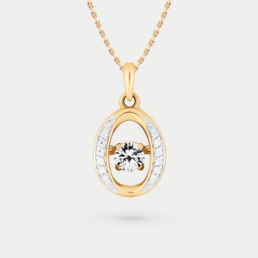 

Подвеска из золота с фианитом GOLD CENTER л50024, л50024
