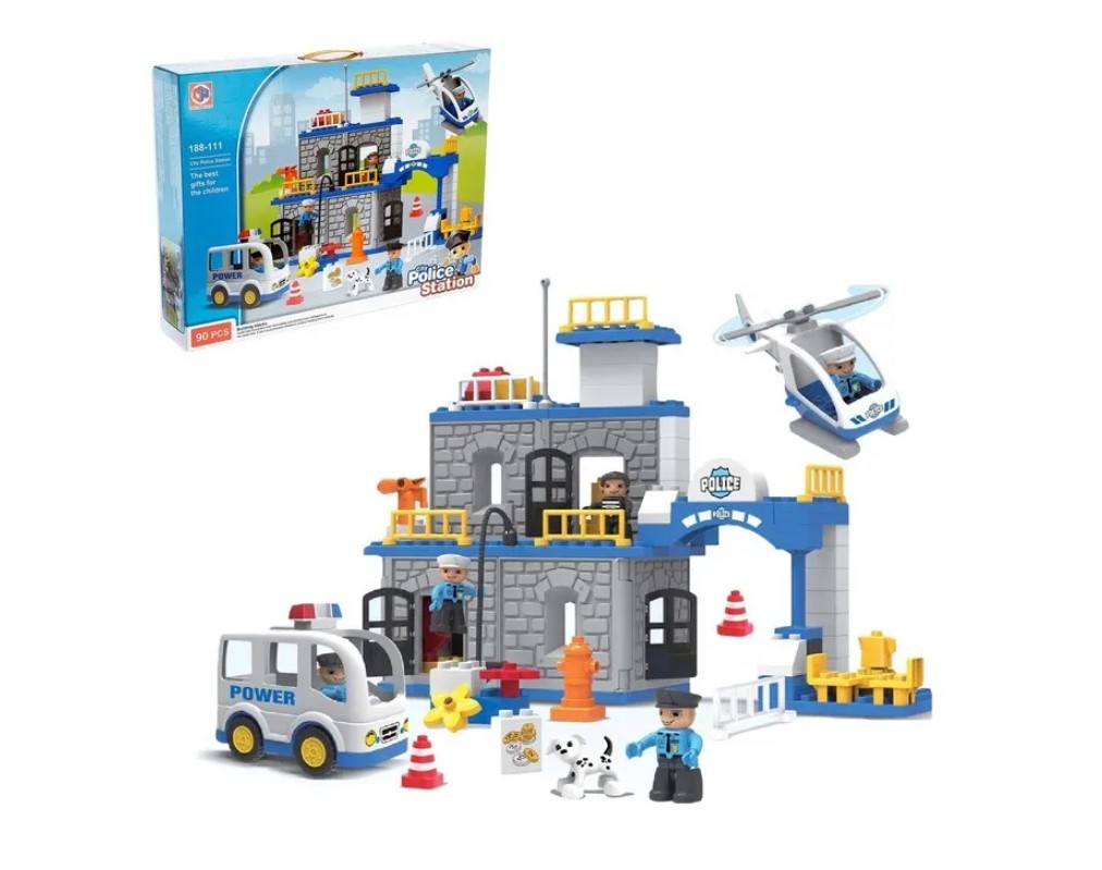 

Конструктор Kids Home Toys Полицейский участок, 90 деталей 3667638