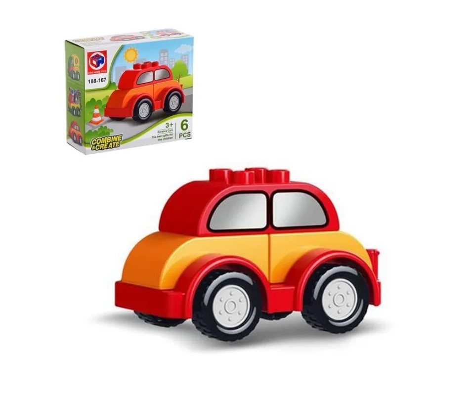 фото Конструктор kids home toys машина, 6 деталей 4808415