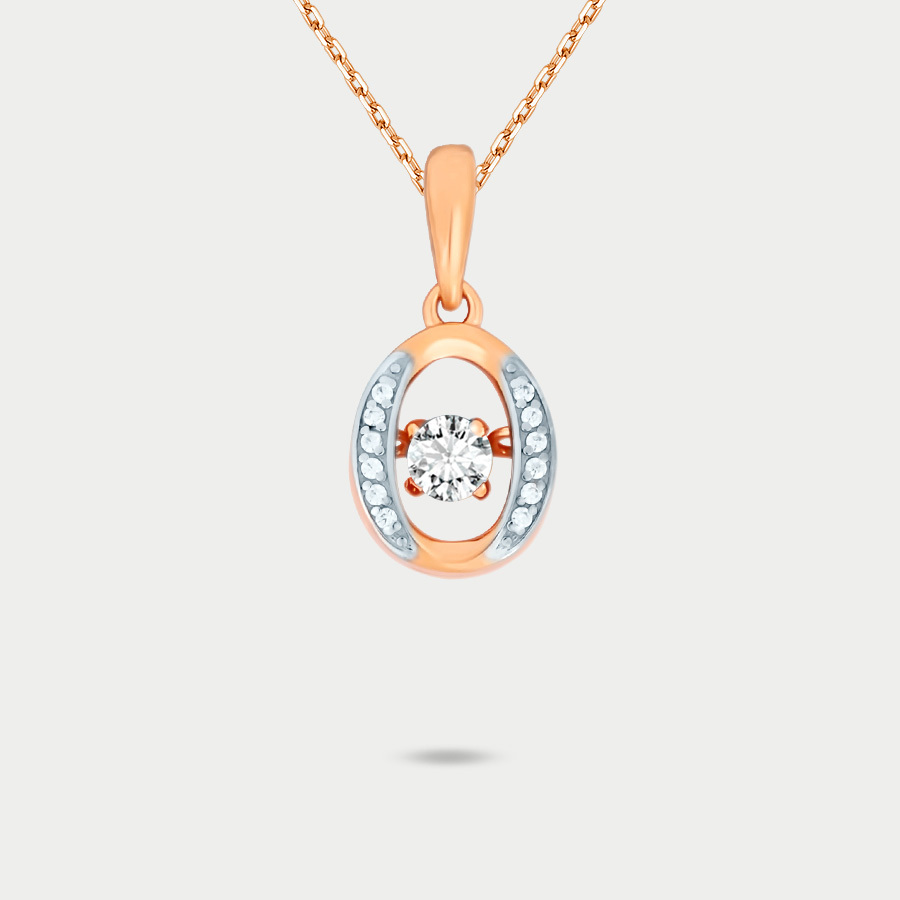 

Подвеска из золота с фианитом GOLD CENTER 50024, 50024