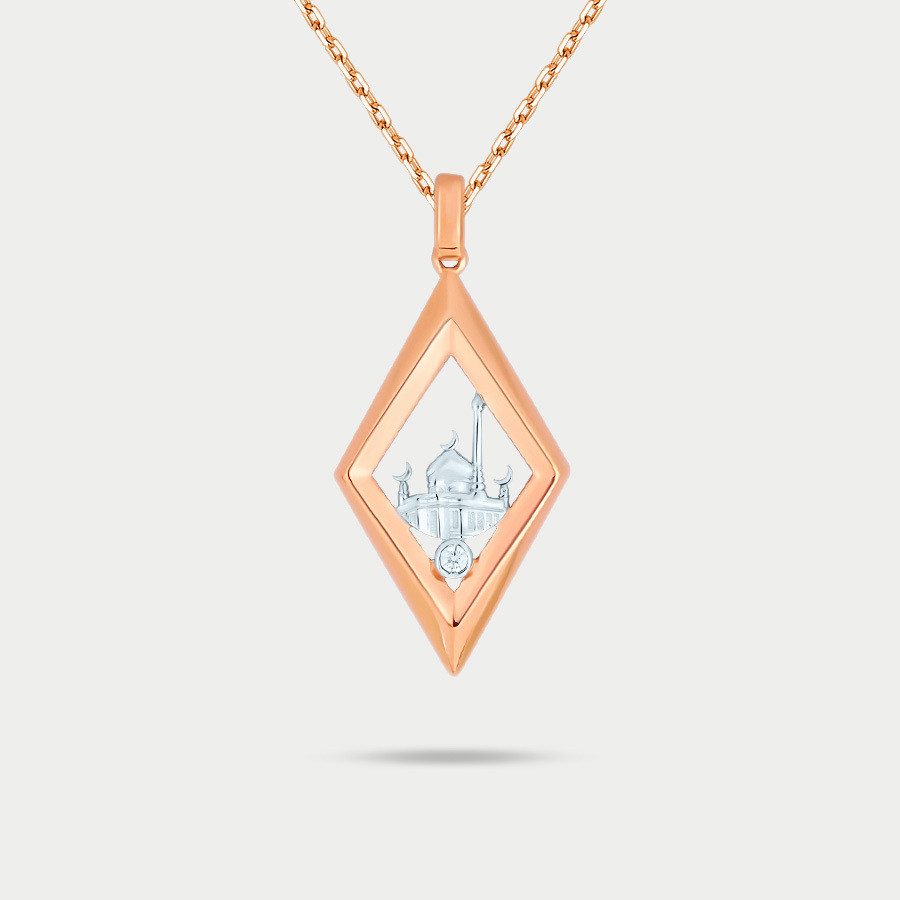 

Подвеска из золота с фианитом GOLD CENTER 0302237, 0302237