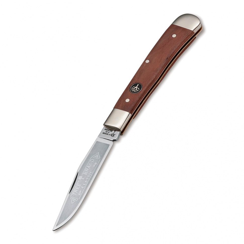 фото Нож boker модель 112585 trapper plum wood