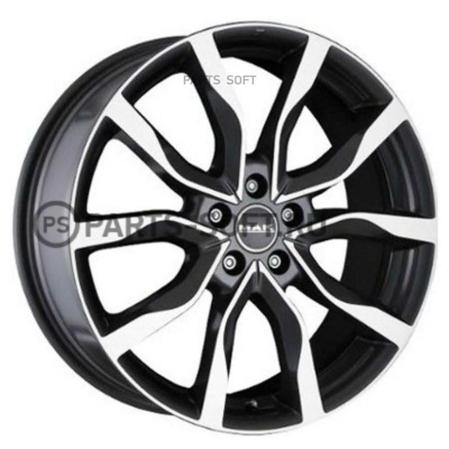 

Колесный диск 8x18/5x114,3 ET40 D76 Highlands Black mirror