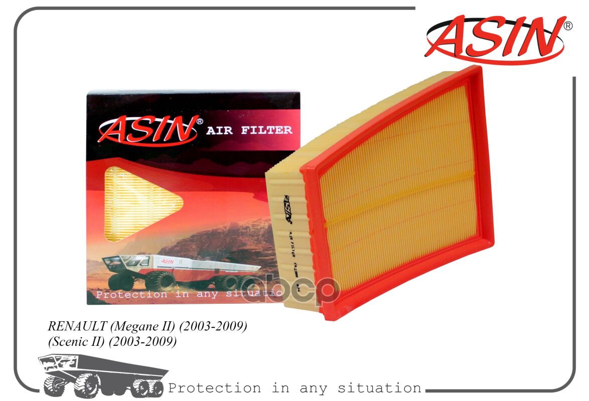 

Фильтр Воздушный 1Шт ASIN ASINFA2399