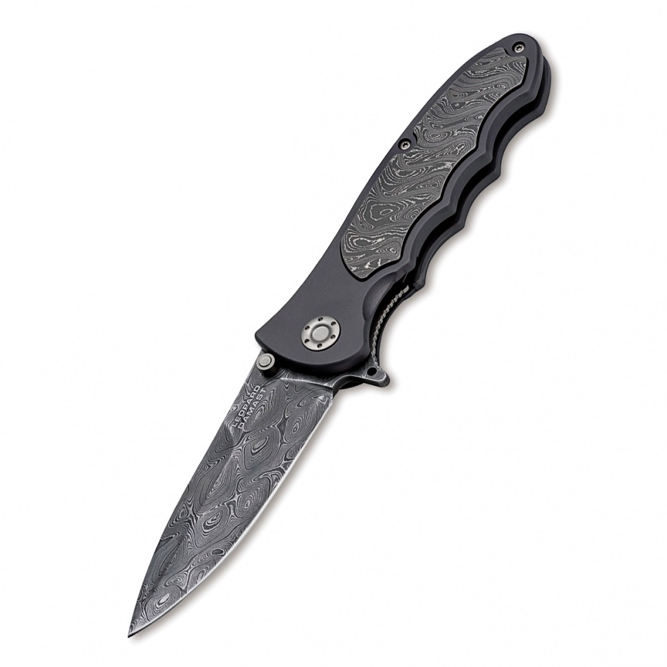 фото Нож boker модель 110237dam leopard damast iii collection