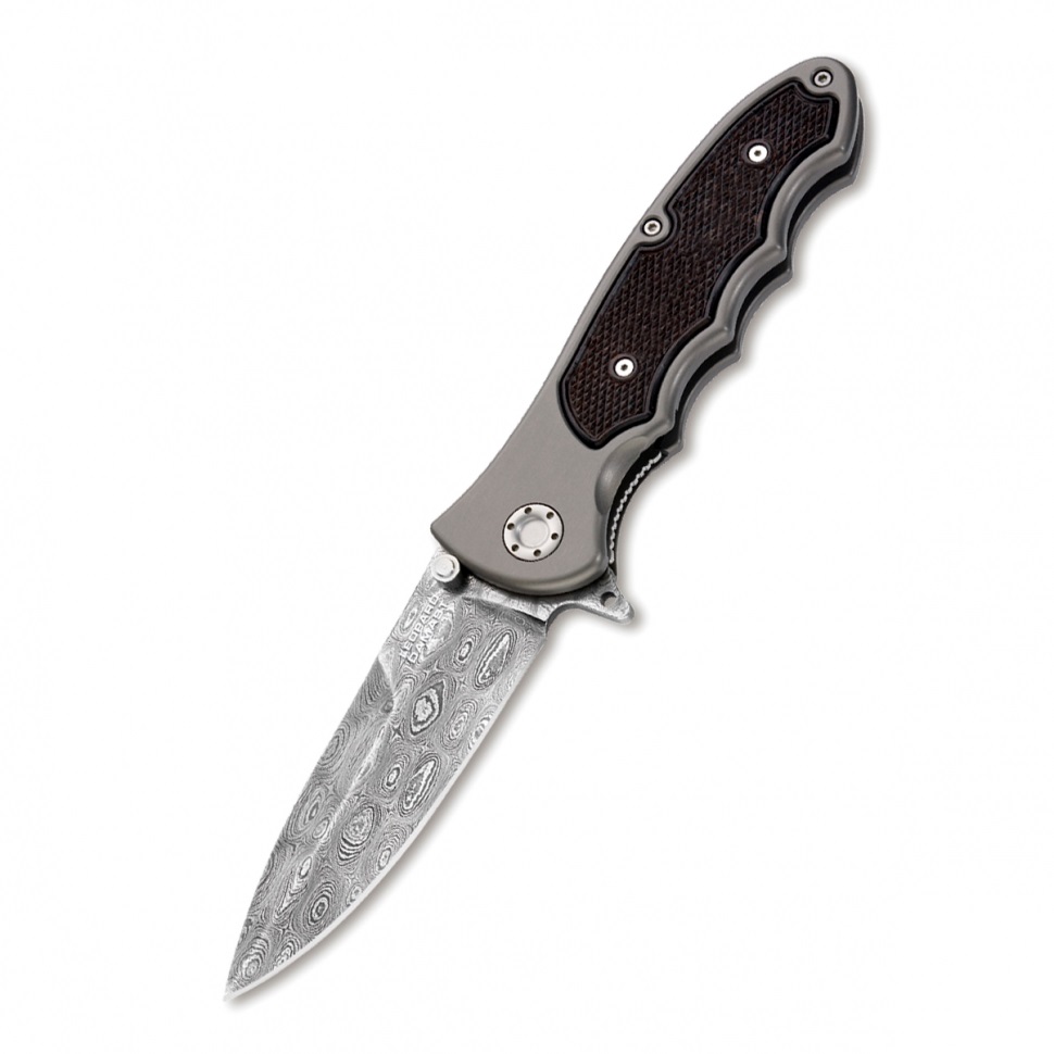 фото Нож boker модель 110127dam leopard damast iii