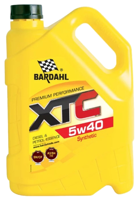 Моторное масло Bardahl XTC 5W40 205л