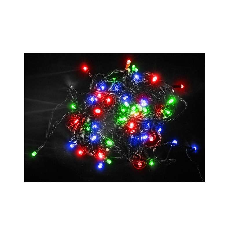 фото Световая гирлянда новогодняя shlights ild050c-gm 50led 4690601040770 5 м разноцветный