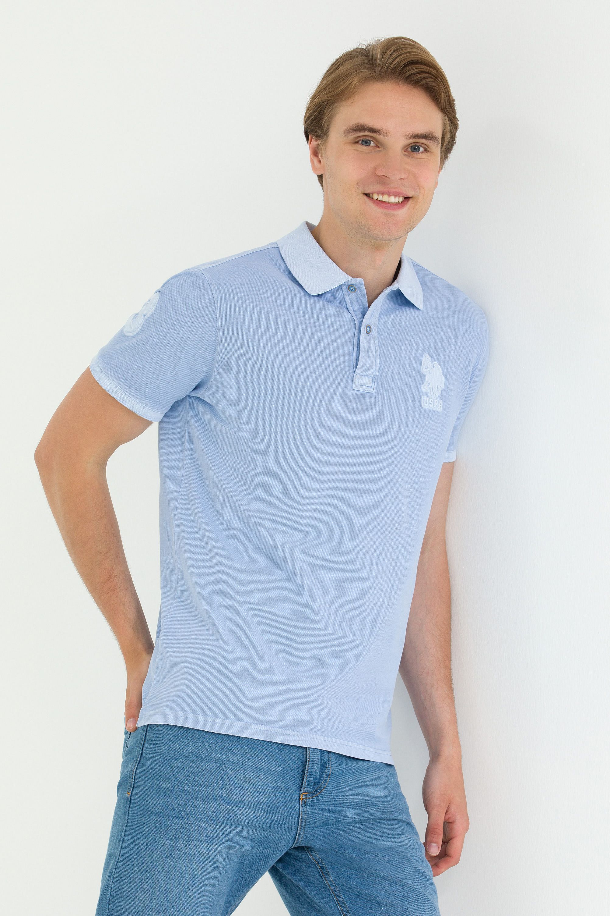 

Футболка мужская US Polo Assn G081SZ0110TJ01IY023 голубая S, Голубой, G081SZ0110TJ01IY023