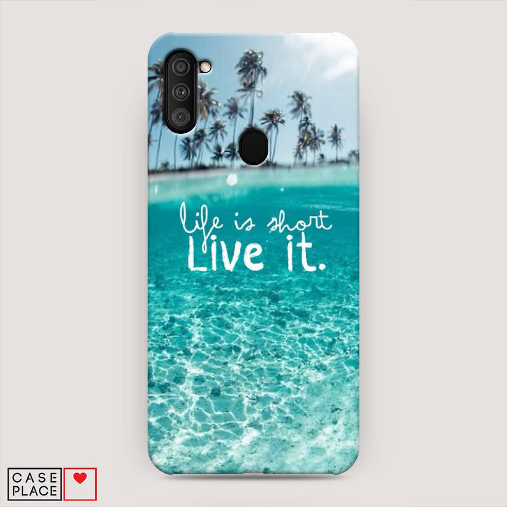

Пластиковый чехол "Live it" на Samsung Galaxy M11, 2100620-5