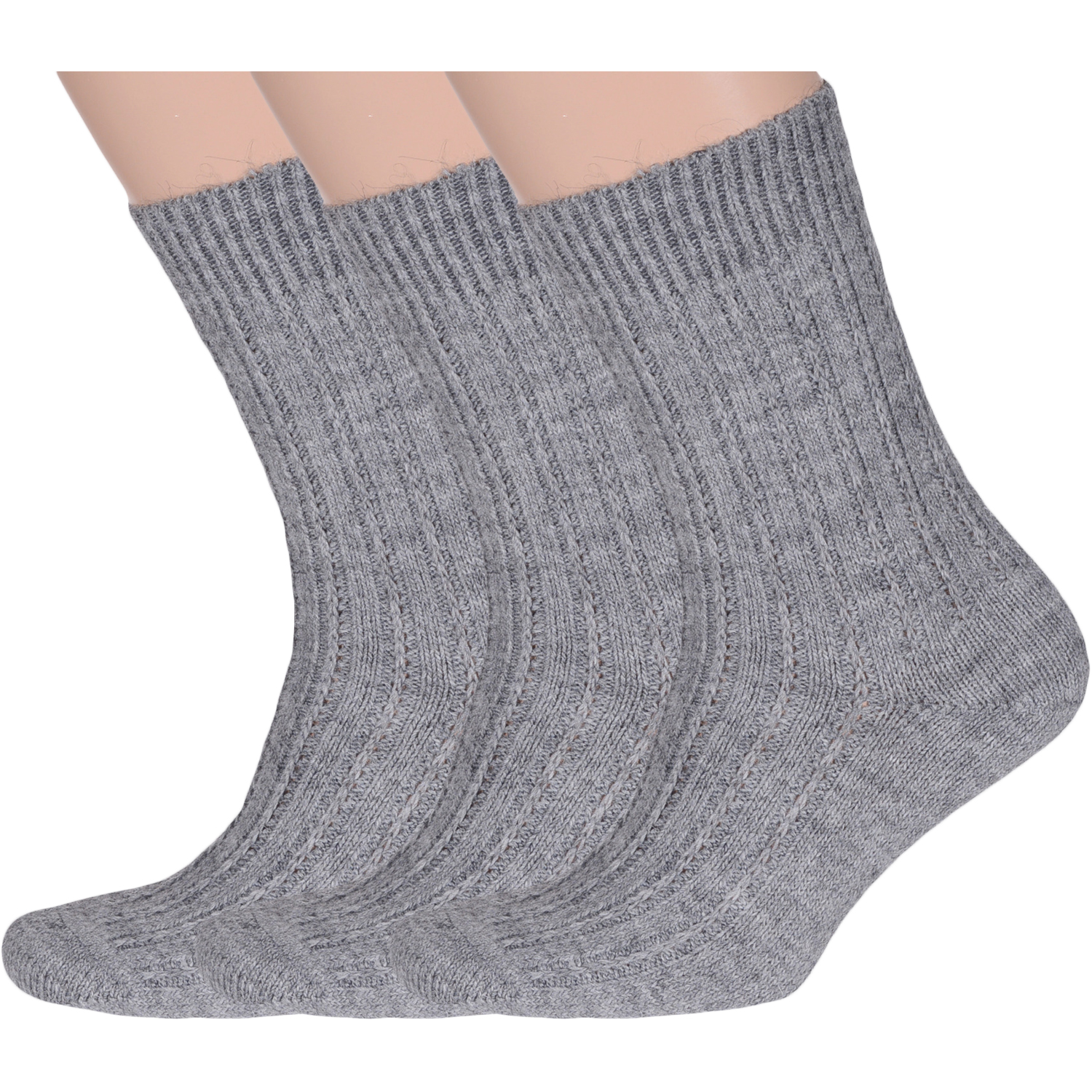 

Набор носков мужской RuSocks 3-М-590 серый 27, 3-М-590