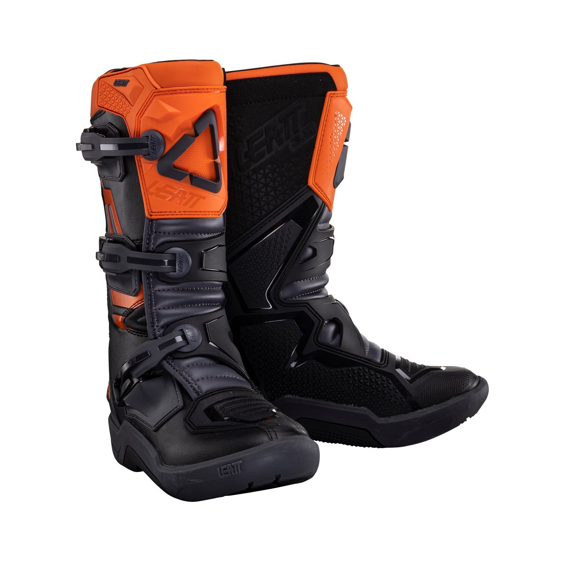 Мотоботы подростковые Leatt 3.5 Boot, Orange, 2, 2024 (3024050441)