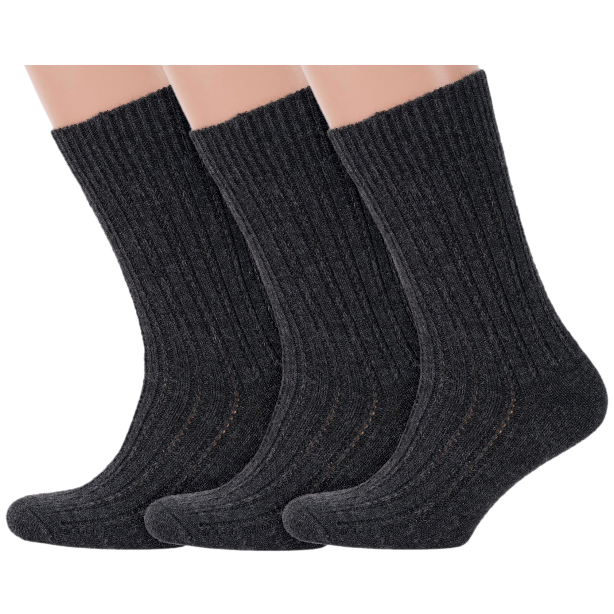 

Набор носков мужской Rusocks 3-М-590 серый 27, 3-М-590