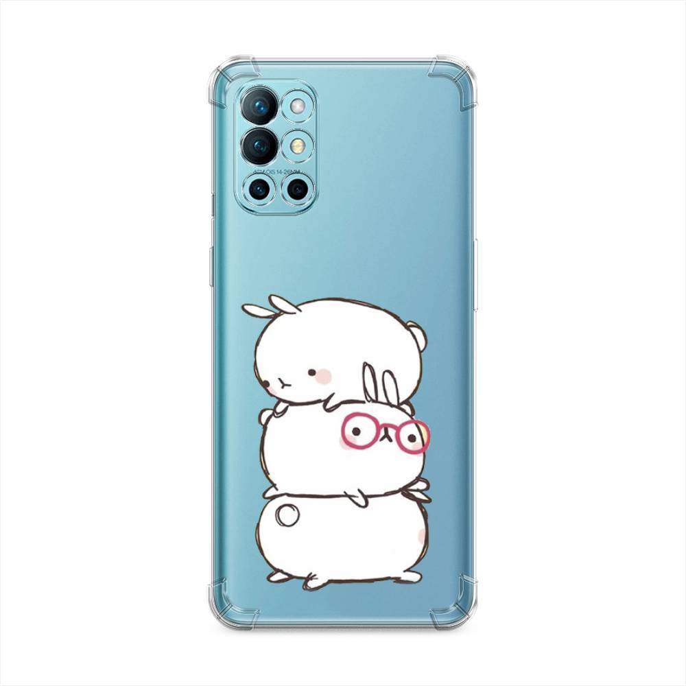 

Чехол Awog на OnePlus 9R / ВанПлас 9R "Бутерброд", Розовый, 151651-1