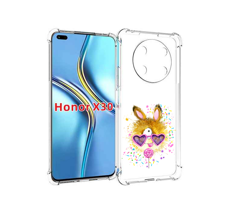 

Чехол MyPads Чупя для Honor X30 / Magic4 Lite 5G, Прозрачный, Tocco