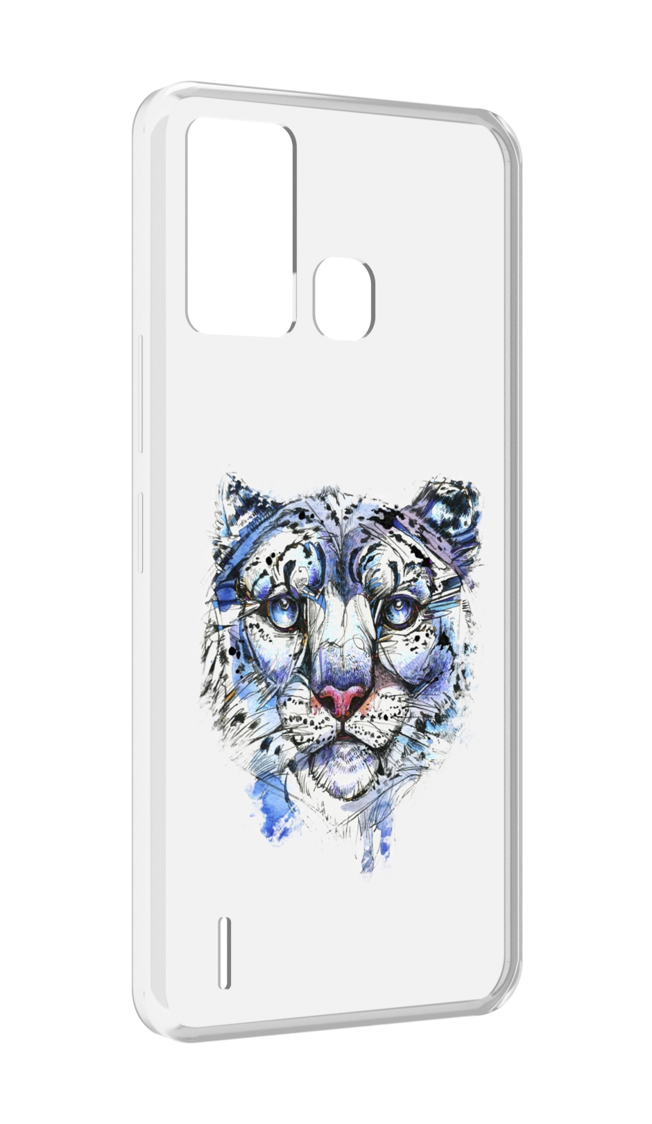 

Чехол MyPads Тигр 4 для ITEL S16 / ITEL Vision 1 Pro, Прозрачный, Tocco