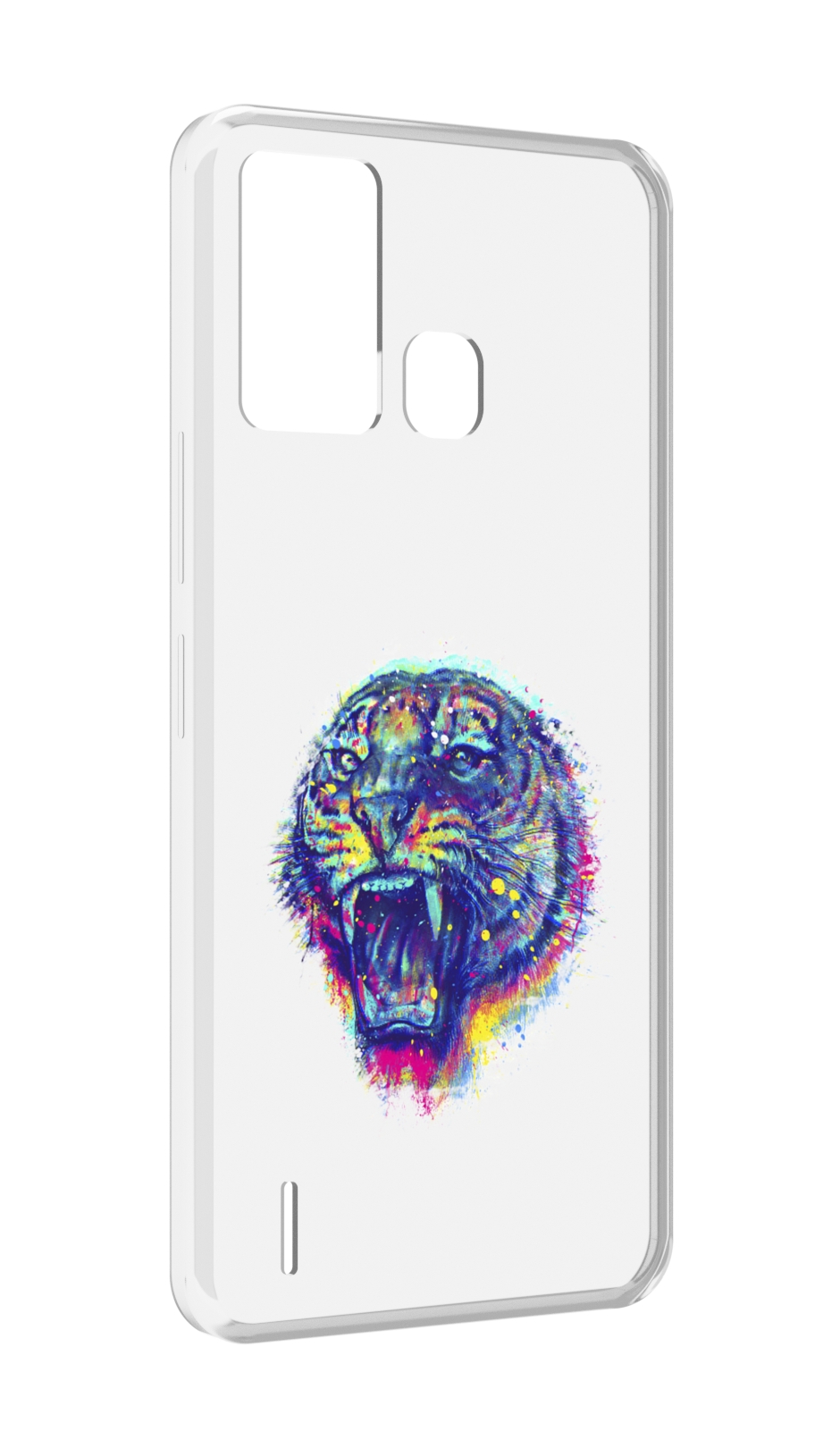 

Чехол MyPads Тигр 2 для ITEL S16 / ITEL Vision 1 Pro, Прозрачный, Tocco