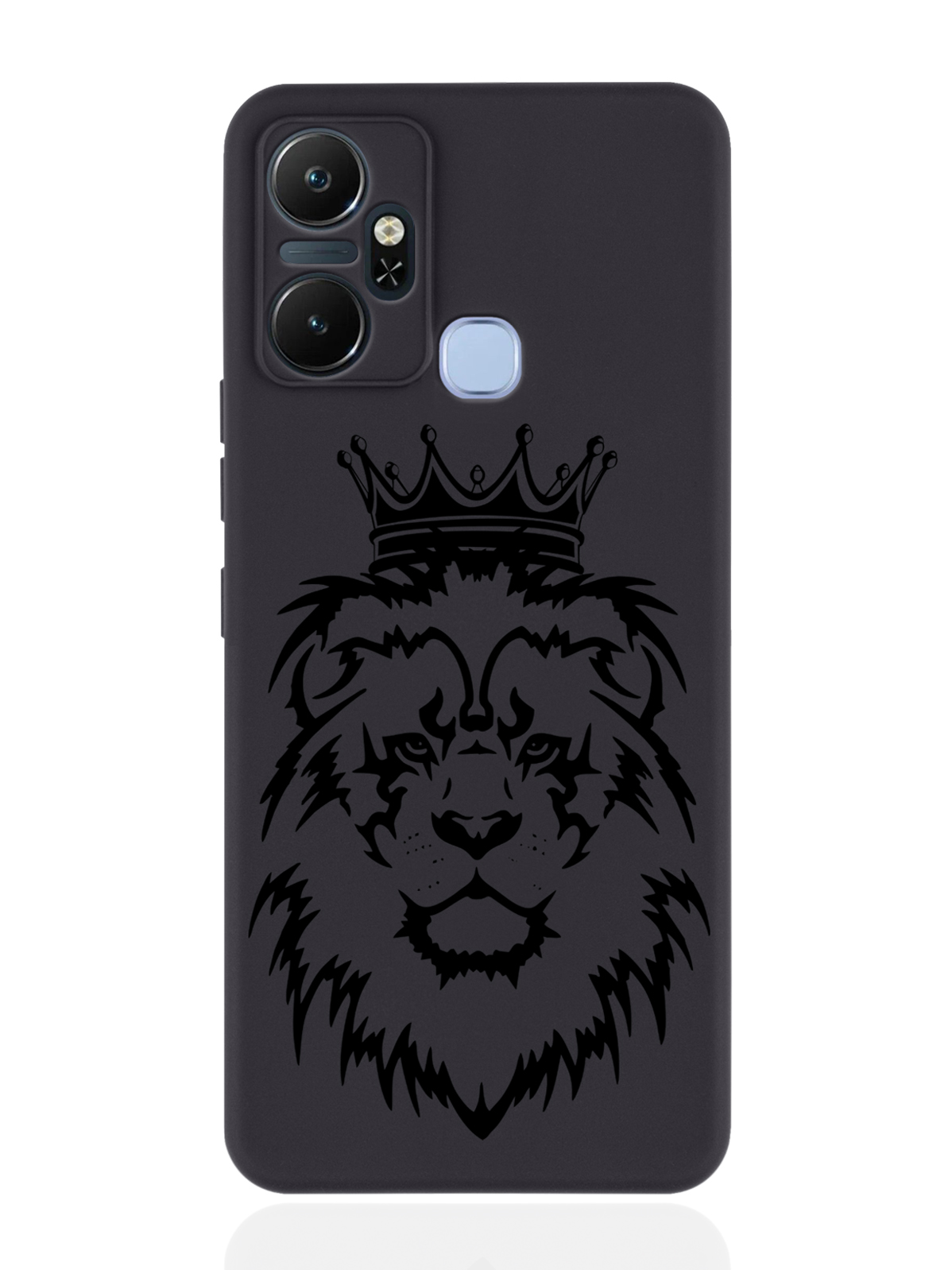 

Чехол MustHaveCase для Infinix Smart 6 Plus Лев черный