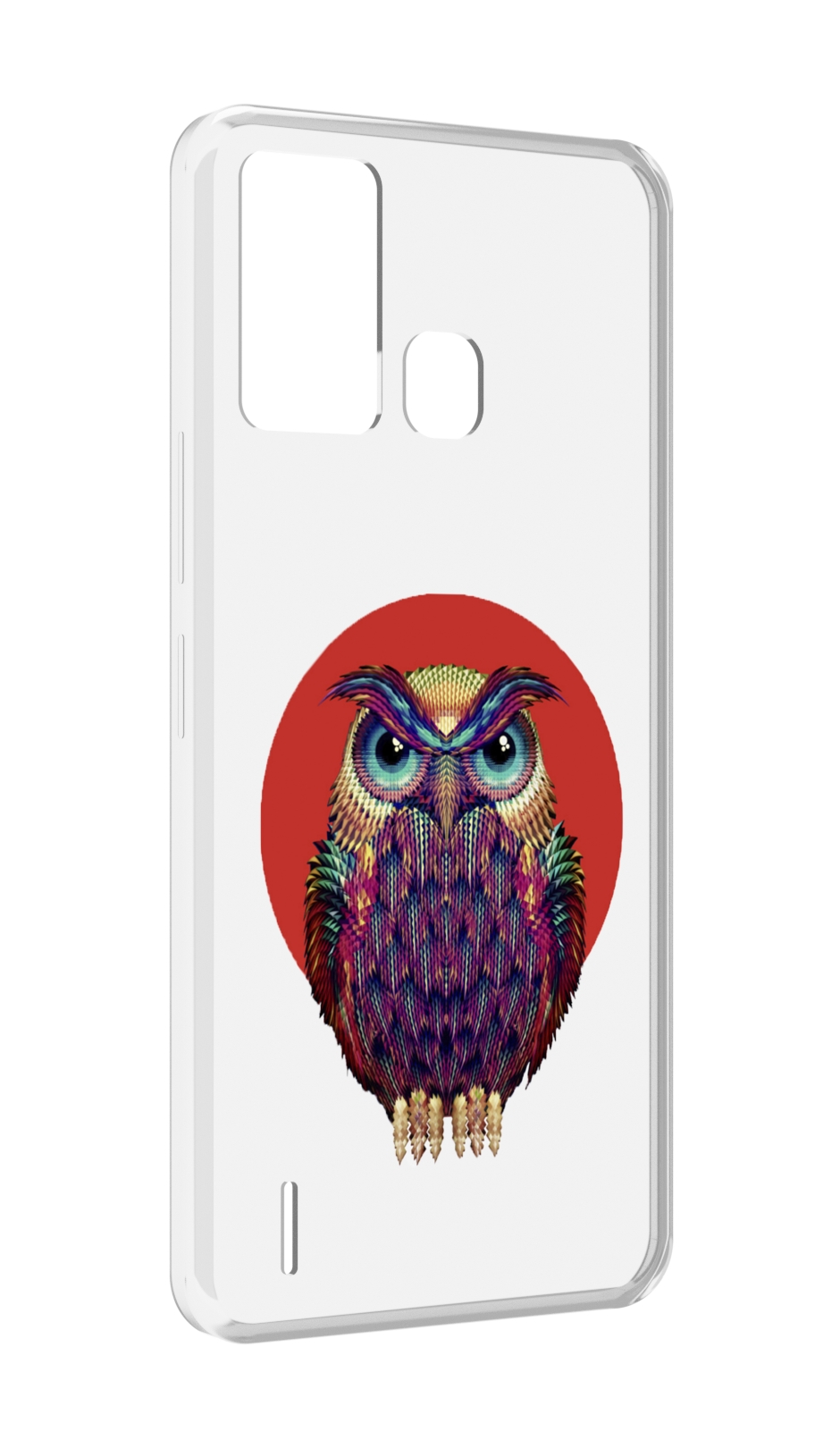 

Чехол MyPads Сова 3 для ITEL S16 / ITEL Vision 1 Pro, Прозрачный, Tocco