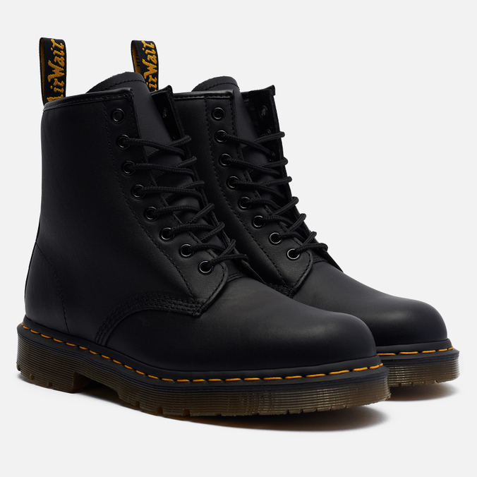 

Ботинки Dr. Martens 1460 Lace Up Slip Resistant Leather чёрный, размер 40 EU, Черный, 1460 Lace Up Slip Resistant Leather