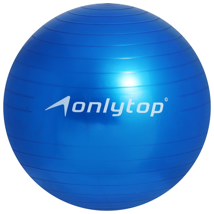 

Фитбол, ONLITOP, d=55 см, 650 г, цвета МИКС, Разноцветный