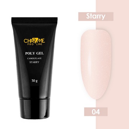 

Полигель CHARME Pro Line Camouflage Starry №4, 30 г
