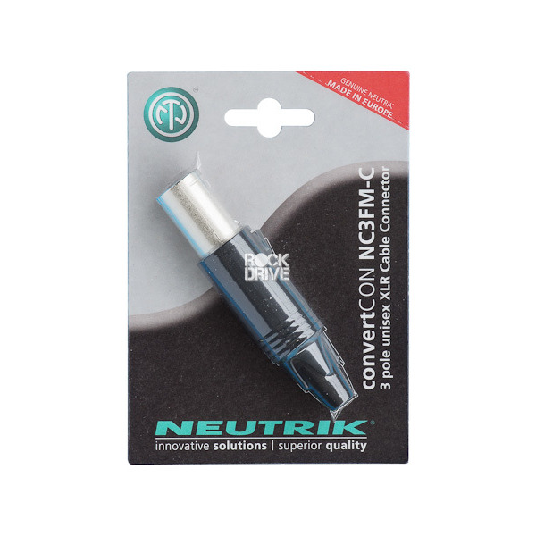 

Разъем XLR (Мама) Neutrik NC3FM-C-POS