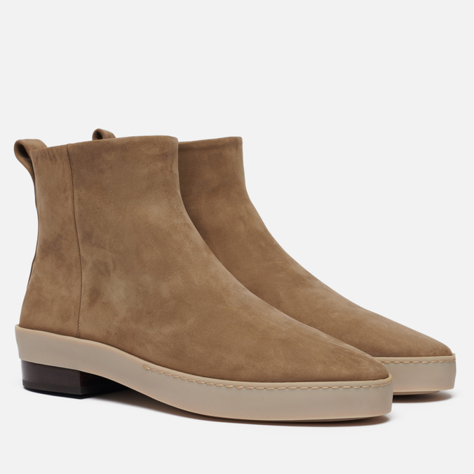 Мужские ботинки Fear of God Chelsea Santa Fe Nubuck бежевый, размер 40 EU